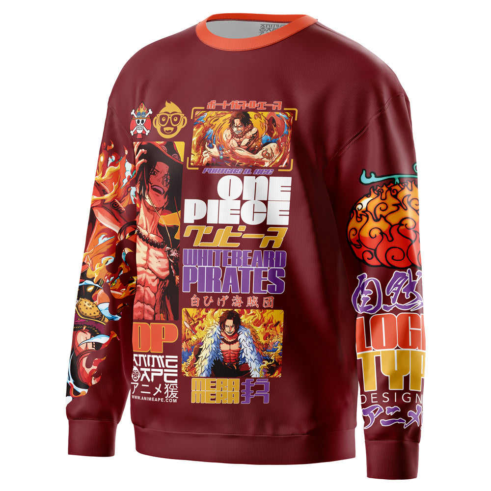 Portgas D. Ace V3 One Piece Streetwear Sweatshirt