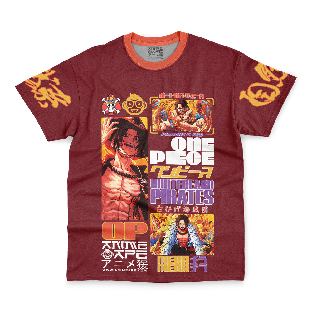 Portgas D. Ace V3 One Piece Streetwear T-Shirt