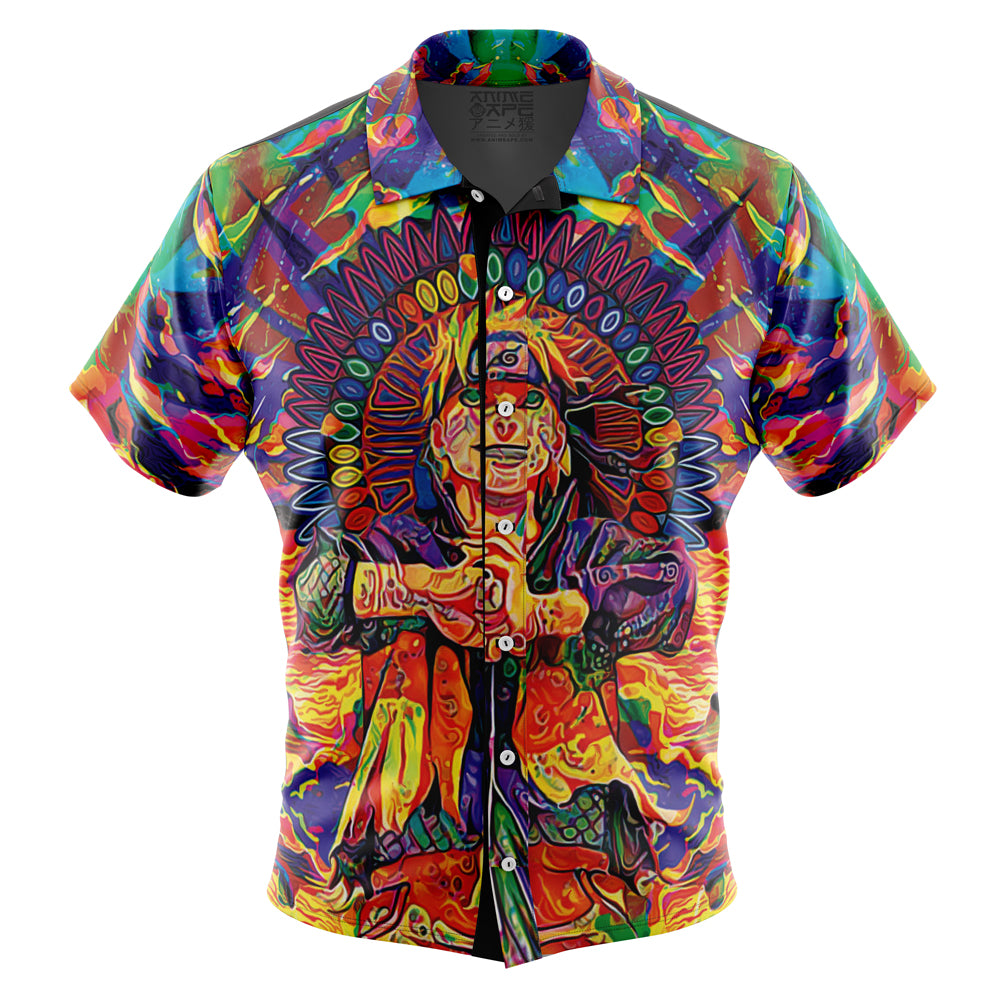 Trippy Shippuden Button Up Hawaiian Shirt