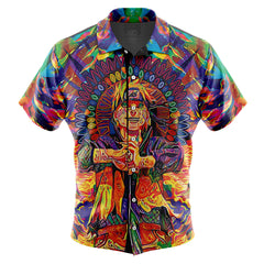 Trippy Shippuden Button Up Hawaiian Shirt