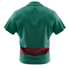 Rock Lee Shippuden Button Up Hawaiian Shirt