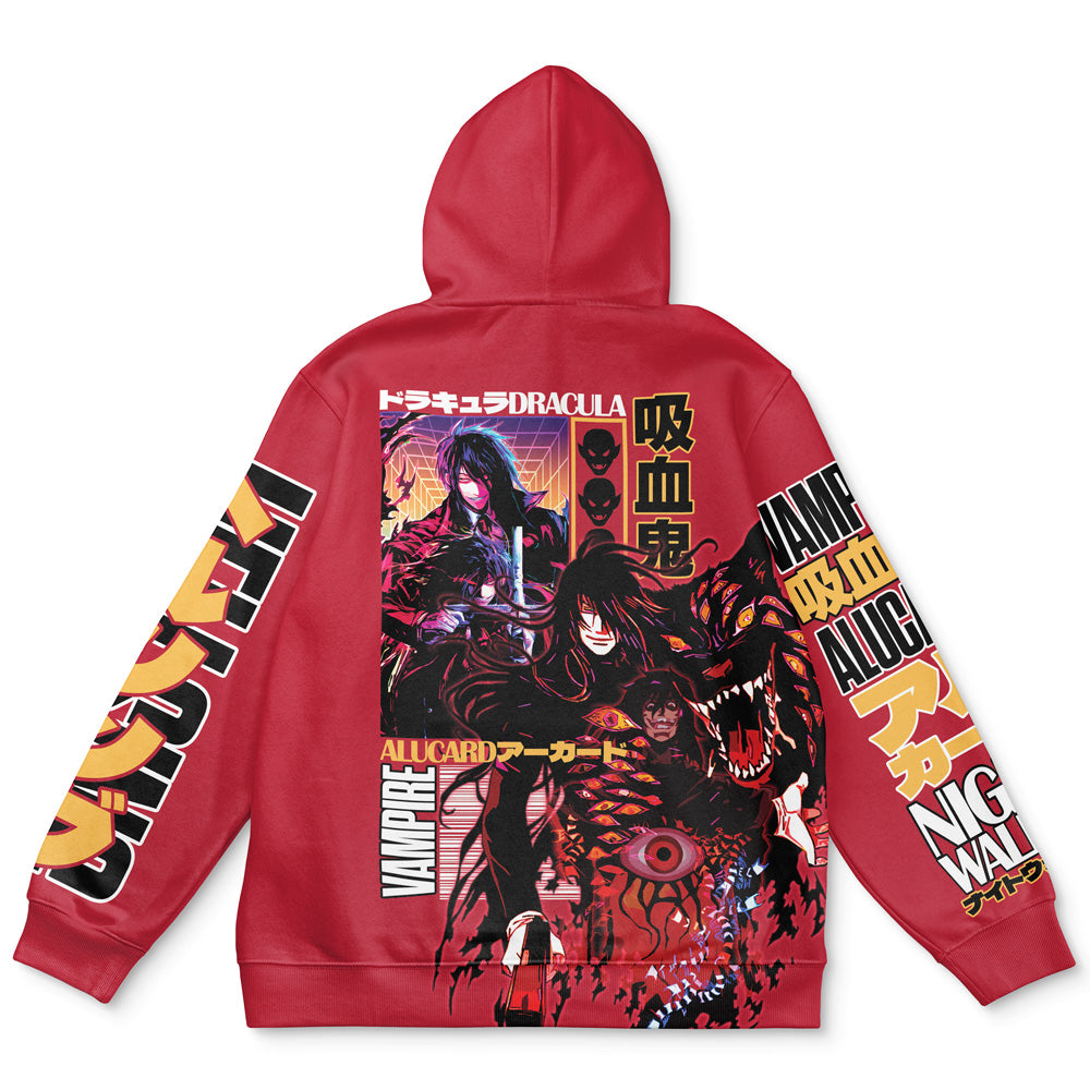 Alucard Hellsing Streetwear Hoodie