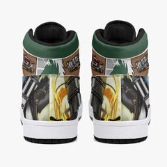 Annie Leonhart Military Police Shingeki no Kyojin Mid 1 Basketball Shoes