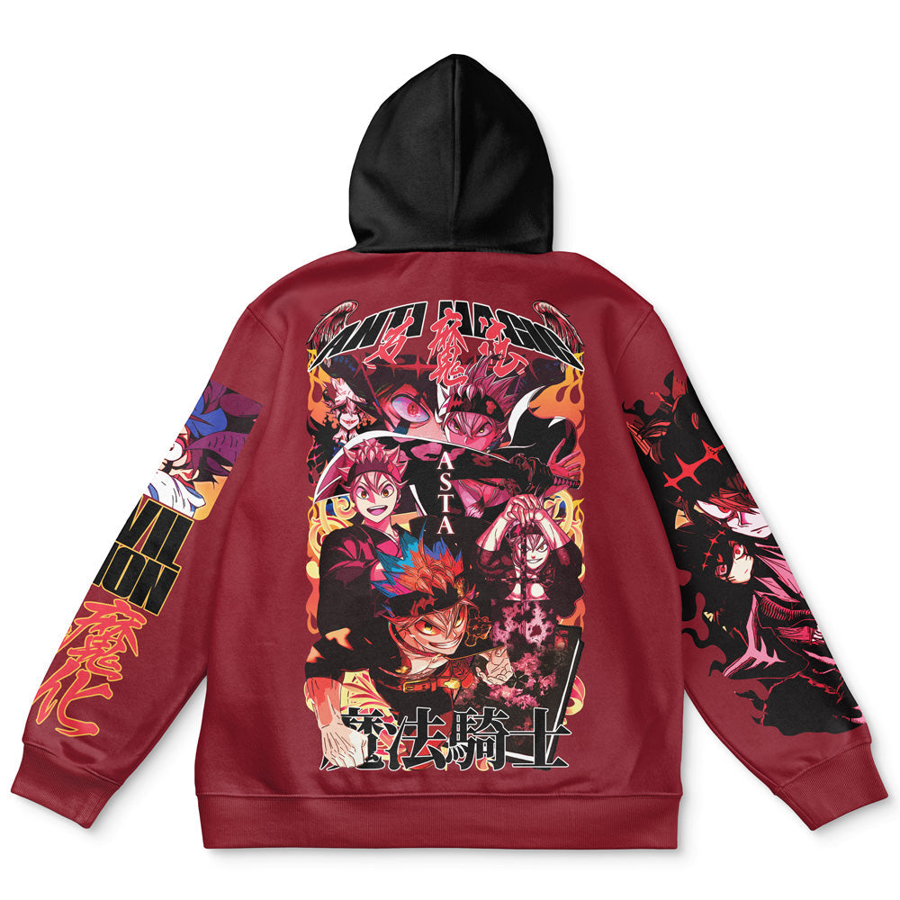 Asta V4 Black Clover Streetwear Hoodie