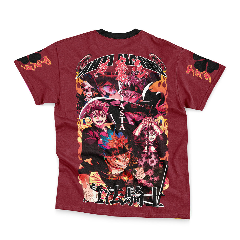 Asta V4 Black Clover Streetwear T-Shirt