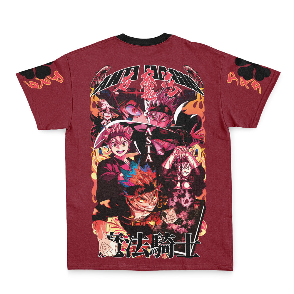 Asta V4 Black Clover Streetwear T-Shirt