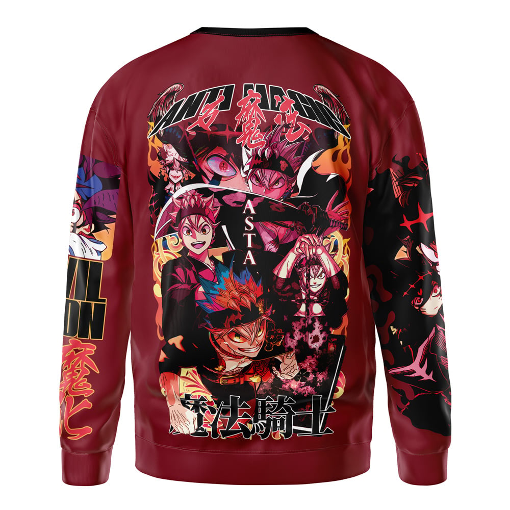 Asta V4 Black Clover Streetwear Sweatshirt