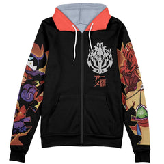 Lupusregina Beta Pleiades Overlord Streetwear Zip Hoodie Jacket