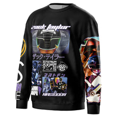 Black Ranger Mighty Morphin Power Rangers Streetwear Sweatshirt