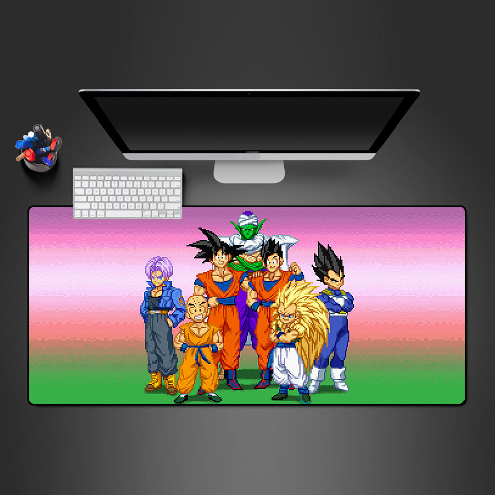 DBZ Pixel Art Size Gaming Mouse Pad