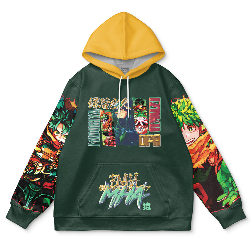 Midoriya Izuku V2 My Hero Academia Streetwear Hoodie