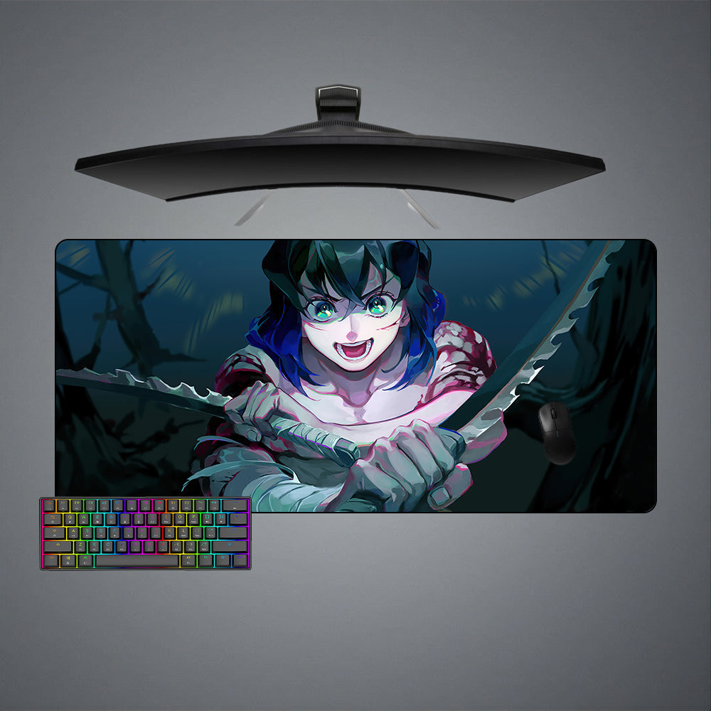 Demon Slayer Inosuke Size Gaming Mouse Pad
