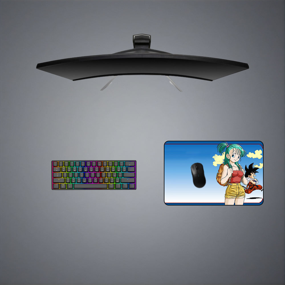 Bulma & Kid Goku Design M-XXL Size Gaming Mouse Pad Computer Desk Mat