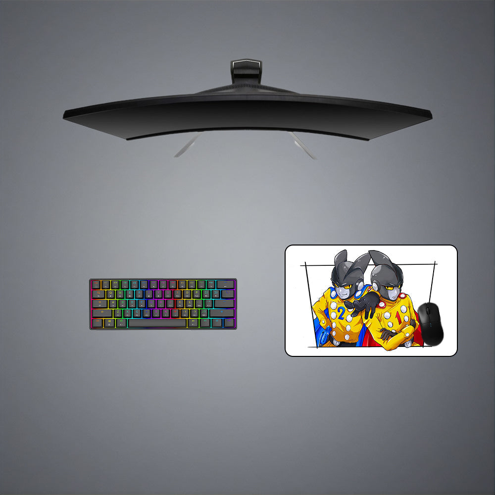 Gamma 1 & 2 Design M-XXL Size Gaming Mouse Pad Computer Desk Mat