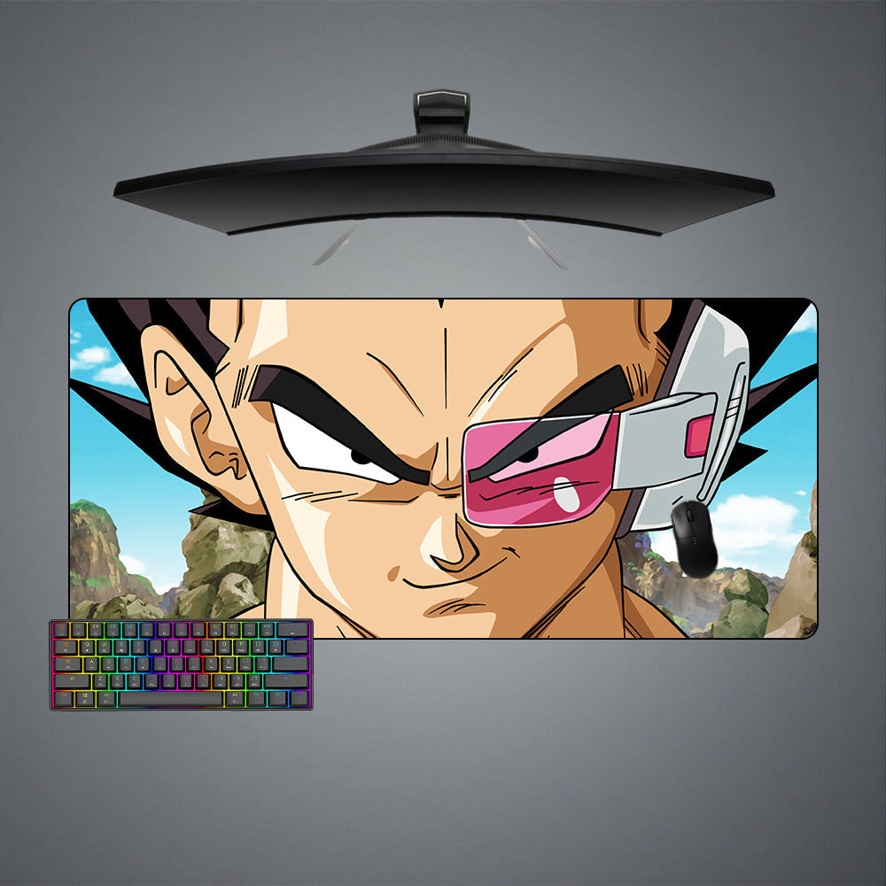 Vegeta Scouter Size Gaming Mouse Pad
