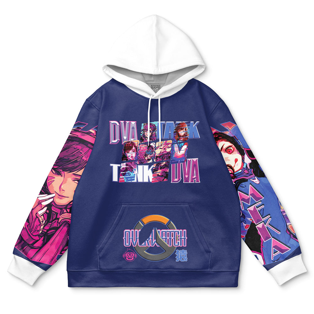 D. Va Overwatch Streetwear Hoodie