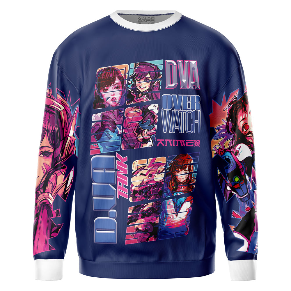 D. Va Overwatch Streetwear Sweatshirt