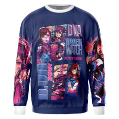 D. Va Overwatch Streetwear Sweatshirt
