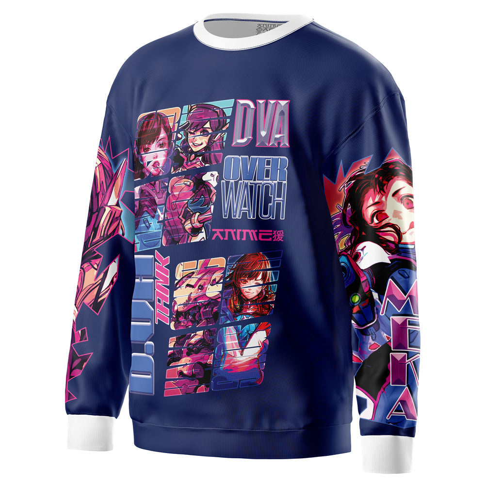 D. Va Overwatch Streetwear Sweatshirt