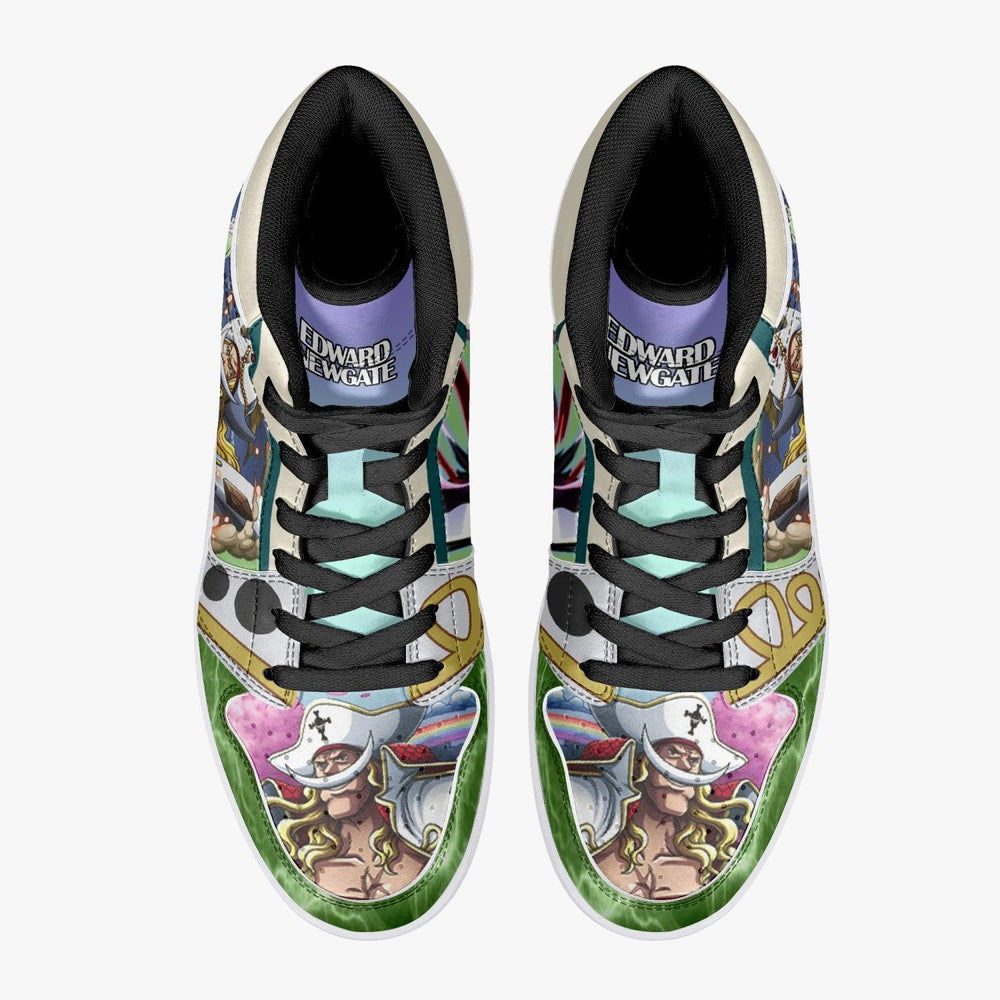 Edward Newgate Wano One Piece Mid 1 Basketball Shoes