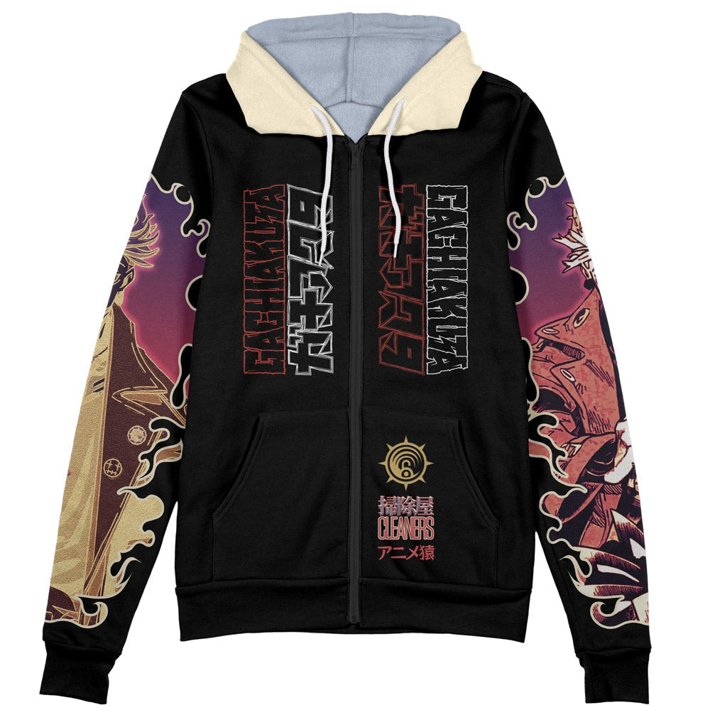 Enjin Gachiakuta Streetwear Zip Hoodie Jacket