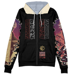Enjin Gachiakuta Streetwear Zip Hoodie Jacket