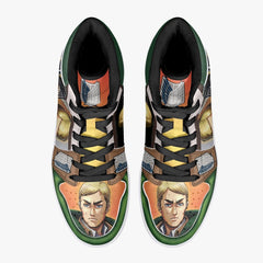 Erwin Smith Attack on Titan Mid 1 Basketball Shoes