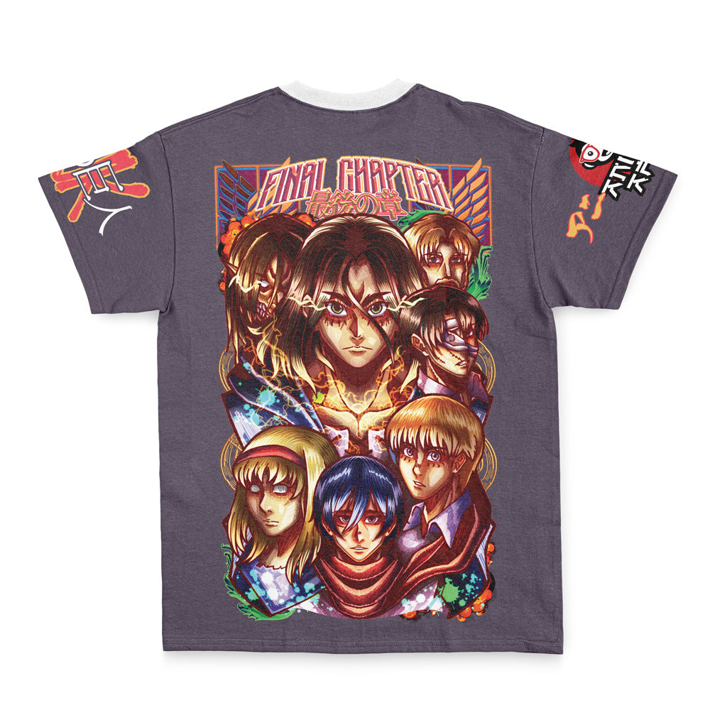 Final Chapter Attack on Titan Streetwear T-Shirt