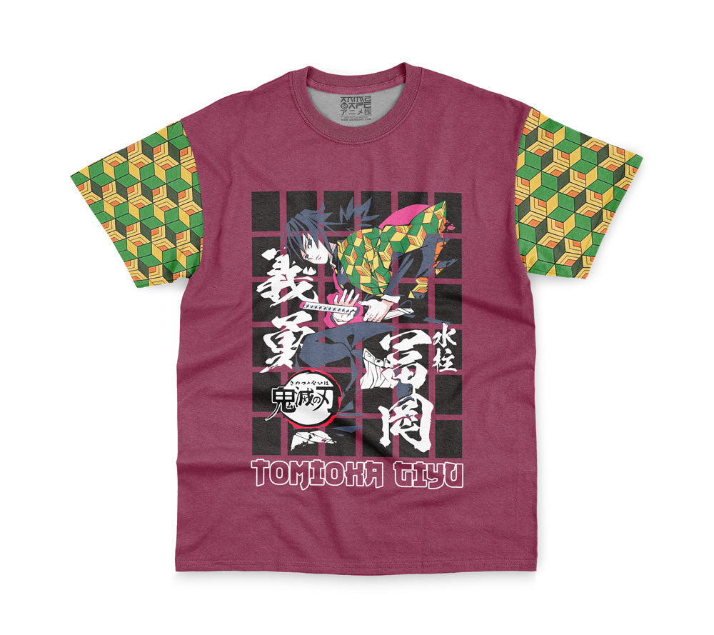 Tomioka Giyu Demon Slayer Streetwear T-Shirt