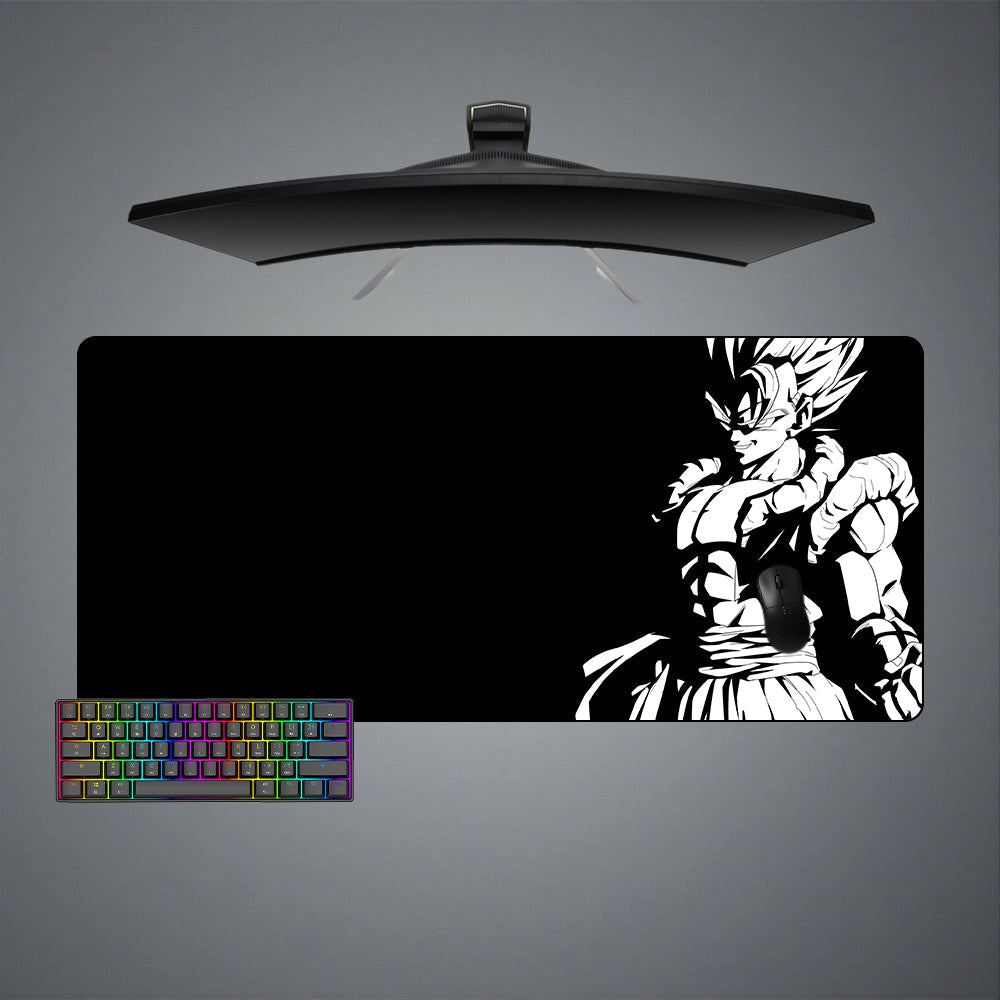 Gogeta Black & White Size Gaming Mouse Pad