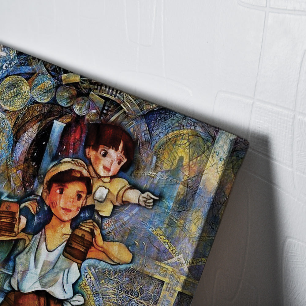 Grave of the Fireflies Studio Ghibli Canvas Print Wall Art