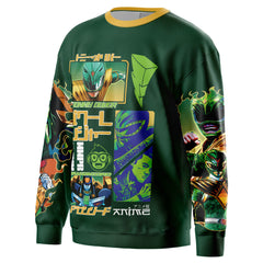 Green Ranger Mighty Morphin Power Rangers Streetwear Sweatshirt