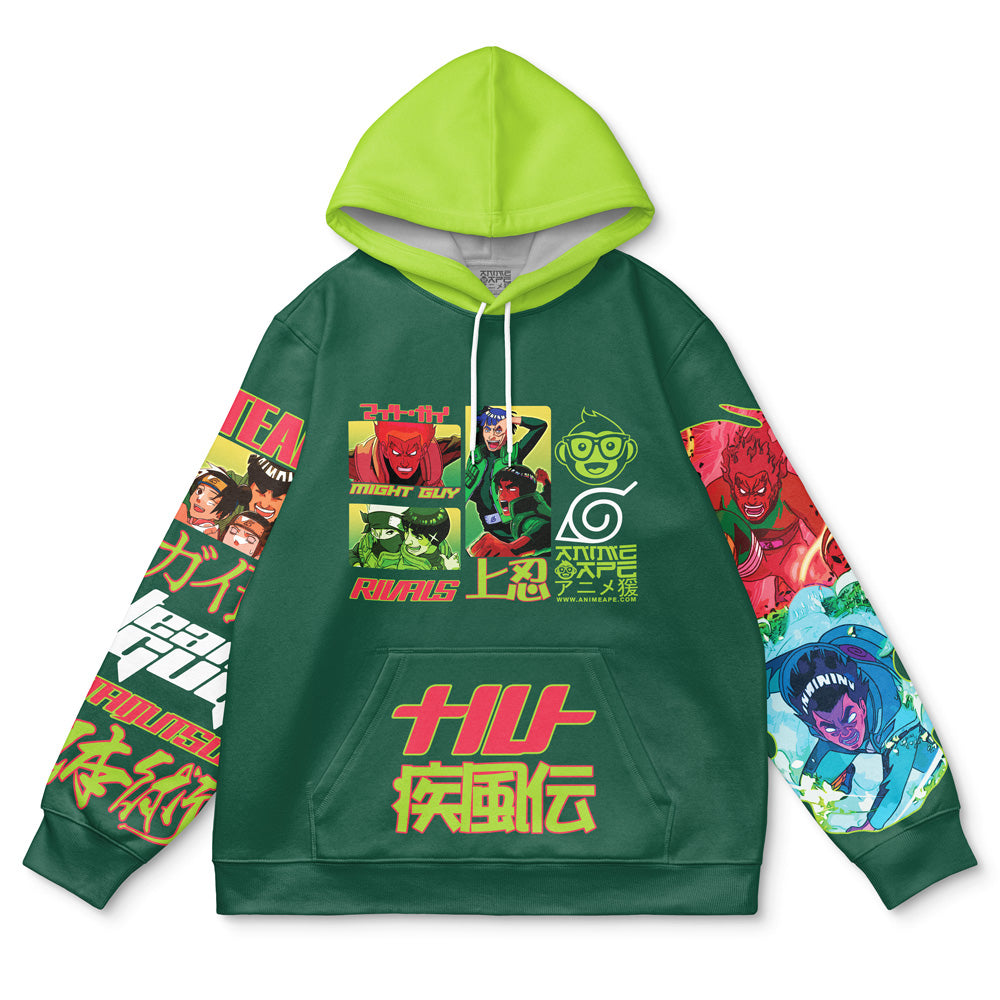 Might Guy Shippuden Streetwear Hoodie