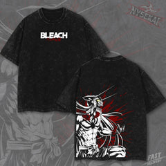 Kitsukai Ichigo Vasto Lorde Full Hollow Form Blood Splatter Heavyweight Graphic Tee Pump Cover
