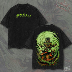 Kitsukai Broly Legendary Super Saiyan Rage Heavyweight Graphic Tee Pump Cover