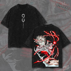 Kitsukai Gojo Satoru Unlimited Void Reversal Red Heavyweight Graphic Tee Pump Cover