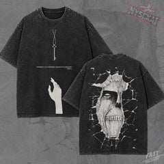 Kitsukai Eren Basement Key Wall Titan Heavyweight Graphic Tee Pump Cover
