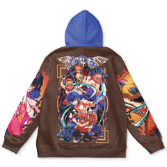 Kitsukai "Inosuke Hashibira (Beast Breathing)" Demon Slayer Streetwear Hoodie