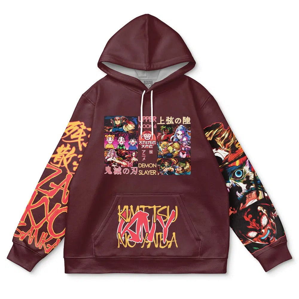 Kitsukai "Demon Slayer Corps" Kimetsu no Yaiba Streetwear Hoodie