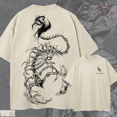 Kitsukai Eren Yeager Founding Titan Graphic Tee – Vintage Wash Oversized Cotton Shirt