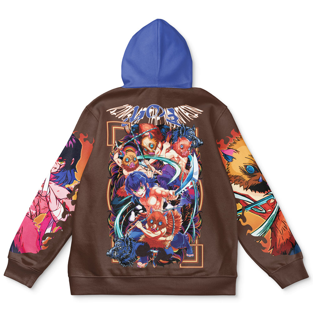 Hashibira Inosuke V2 Demon Slayer Streetwear Hoodie