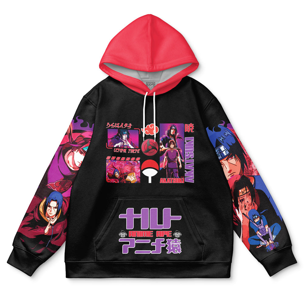 Uchiha Itachi V4 Shippuden Streetwear Hoodie