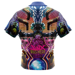 Trippy Jinx Arcane Button Up Hawaiian Shirt