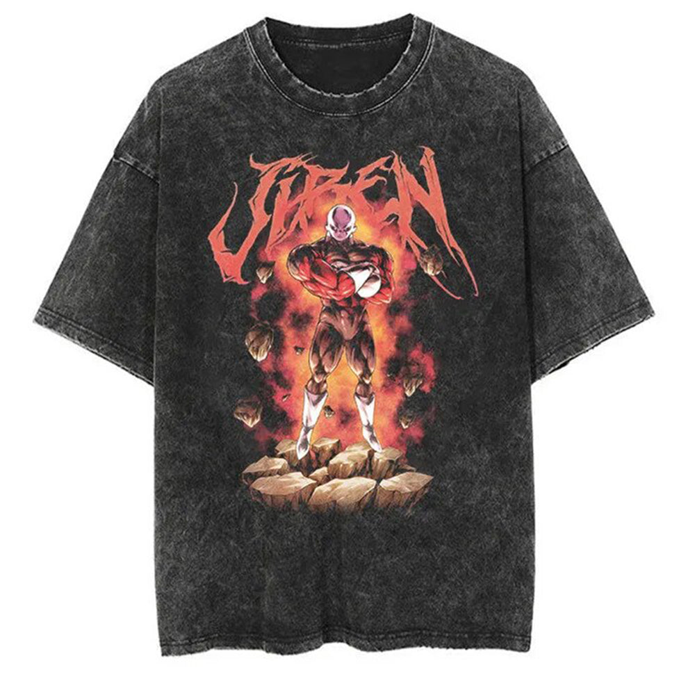  "Jiren" Vintage Oversized T Shirt