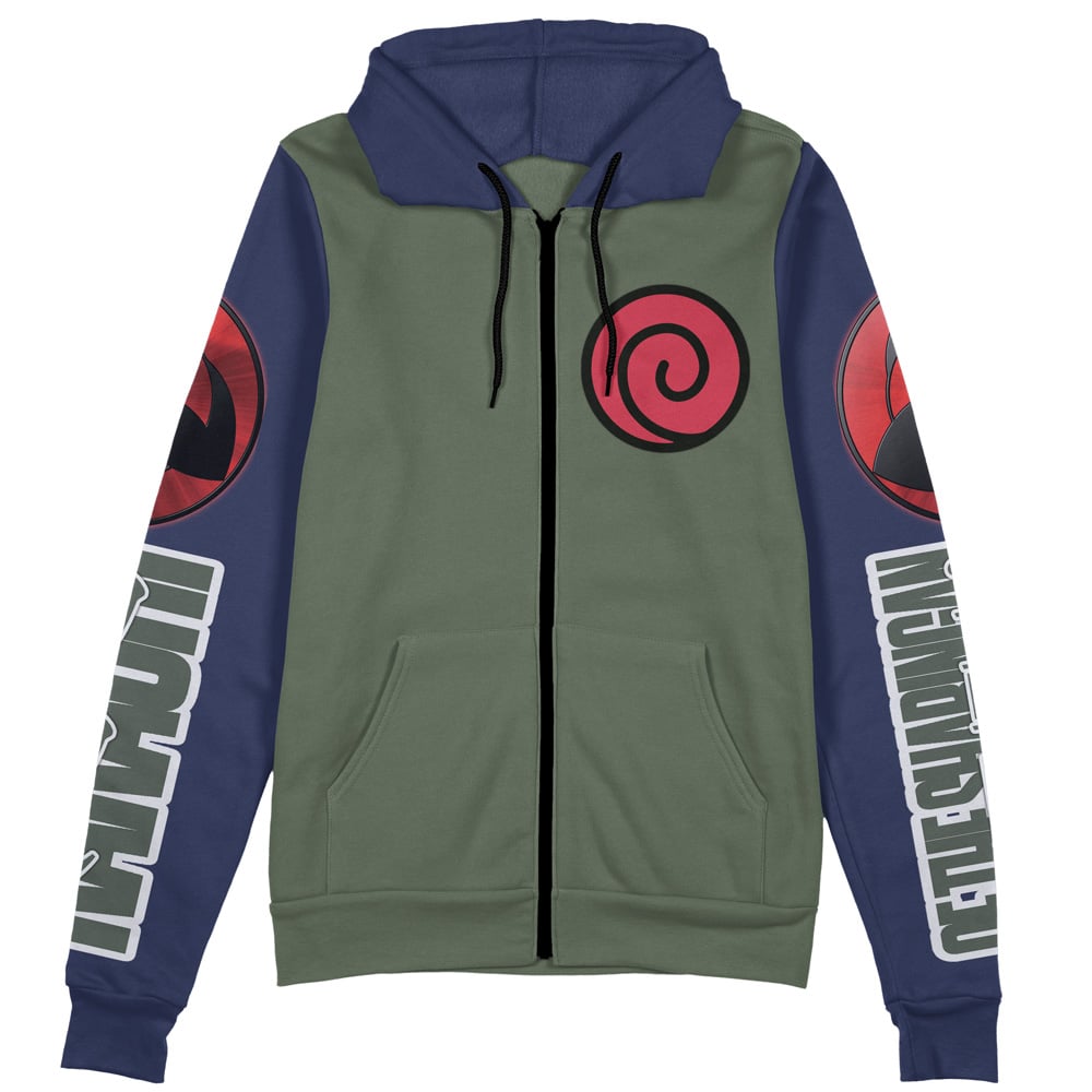 Hatake Kakashi Shippuden Streetwear Zip Hoodie Jacket