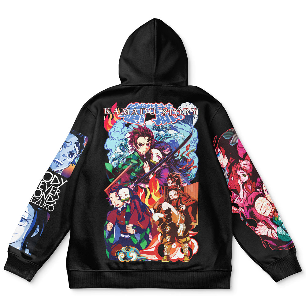 Kamado Story Demon Slayer Streetwear Hoodie