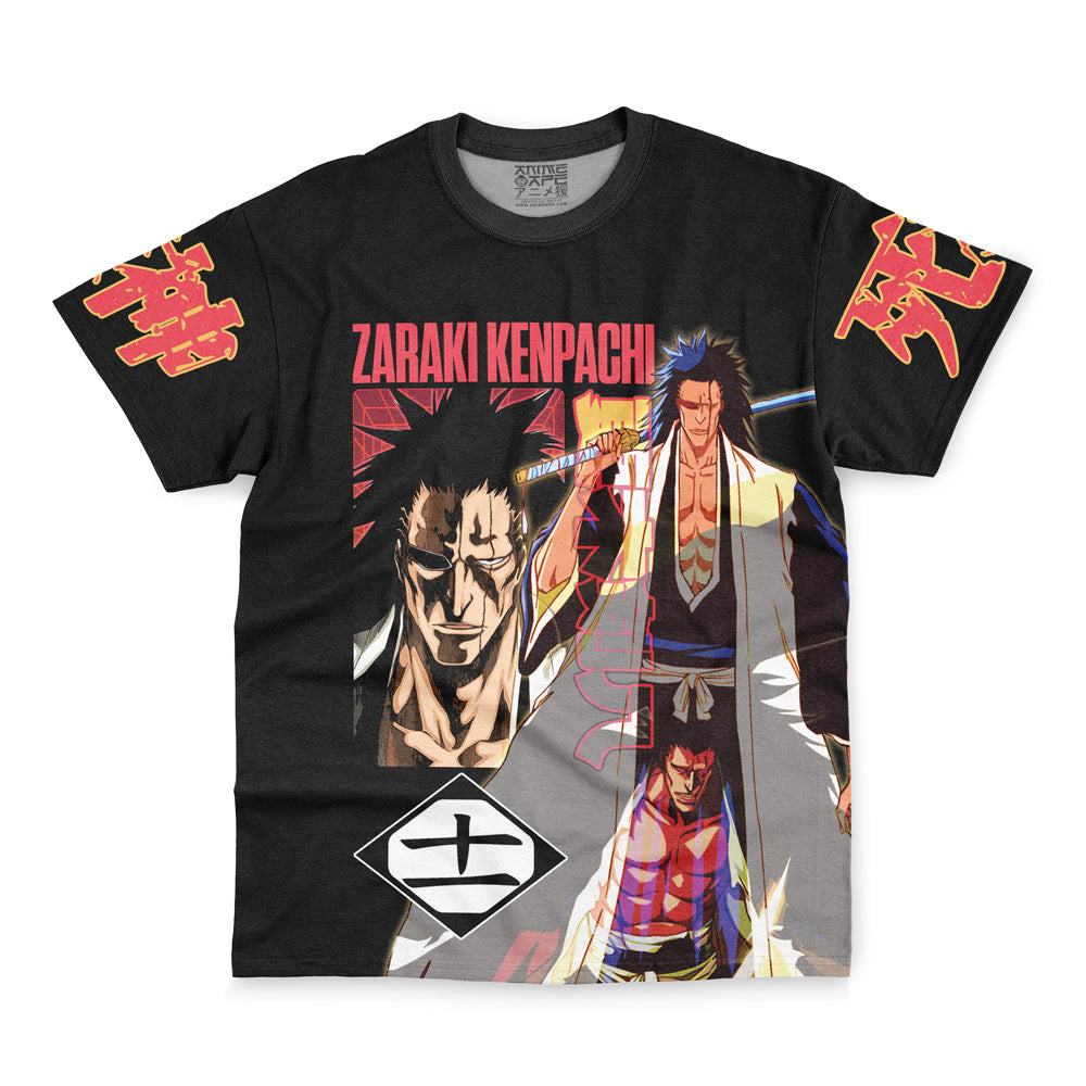 Zaraki Kenpachi TYBWA V3 Bleach Streetwear T-Shirt