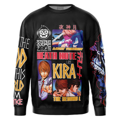 Light Yagami V2 Death Note Streetwear Sweatshirt
