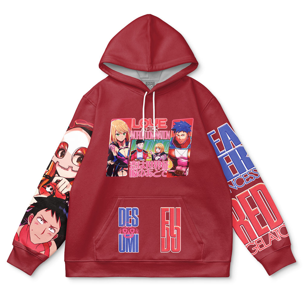 Love After World Domination Streetwear Hoodie