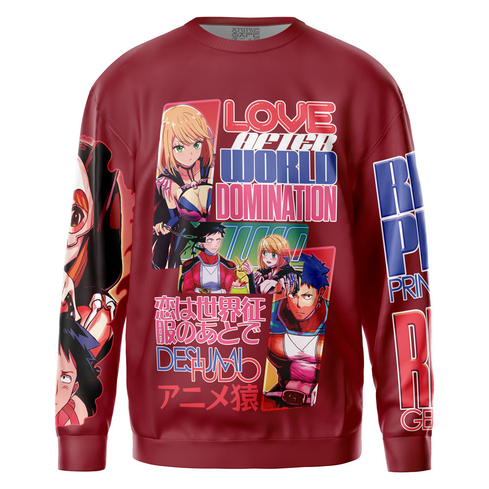 Love After World Domination Streetwear Sweatshirt